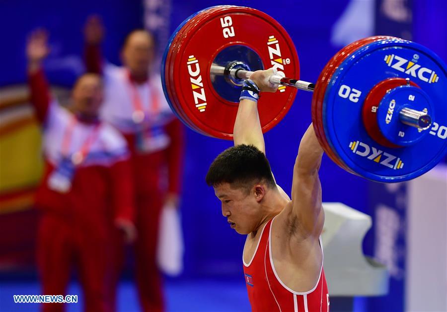 (SP)CHINA-FUZHOU-WEIGHTLIFTING-IWF WORLD CUP