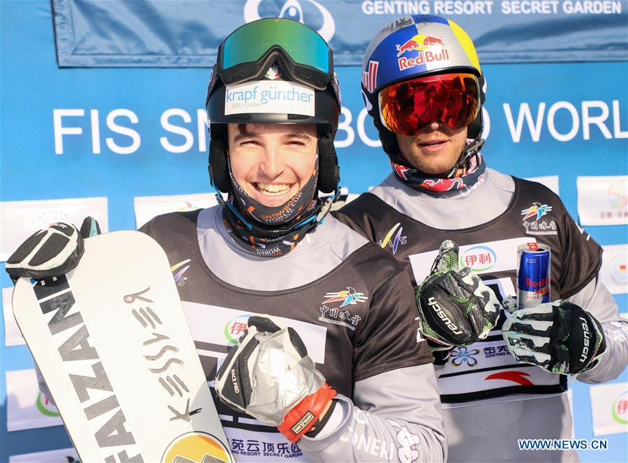 (SP)CHINA-HEBEI-ZHANGJIAKOU-FIS SNOWBOARD-PARALLEL SLALOM(CN)