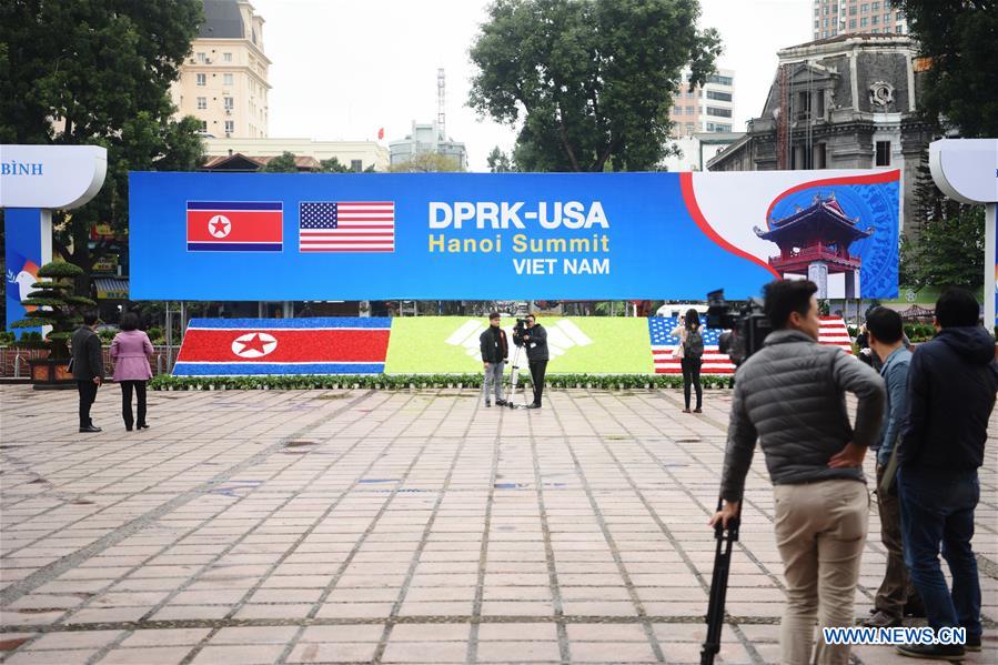 VIETNAM-HANOI-SUMMIT-MEDIA CENTER