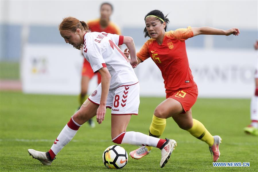 (SP)PORTUGAL-SANTO ANTONIO-FOOTBALL-ALGARVE CUP-CHN VS DEN