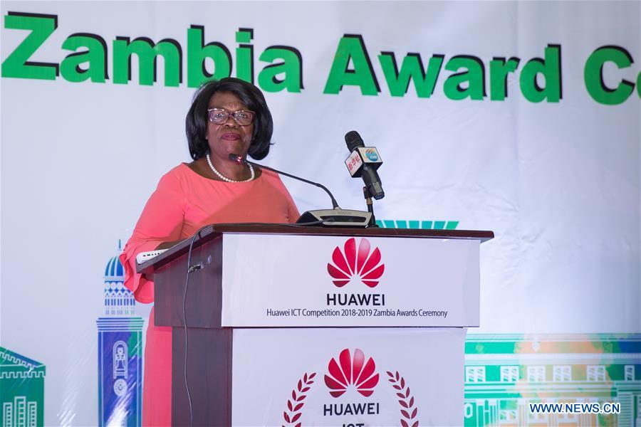 ZAMBIA-LUSAKA-HUAWEI ICT COMPETITION-AWARDING CEREMONY