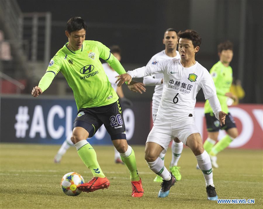 (SP)SOUTH KOREA-JEONJU-AFC CHAMPIONS LEAGUE-GROUP G-BEIJING VS JEONBUK HYUNDAI MOTORS