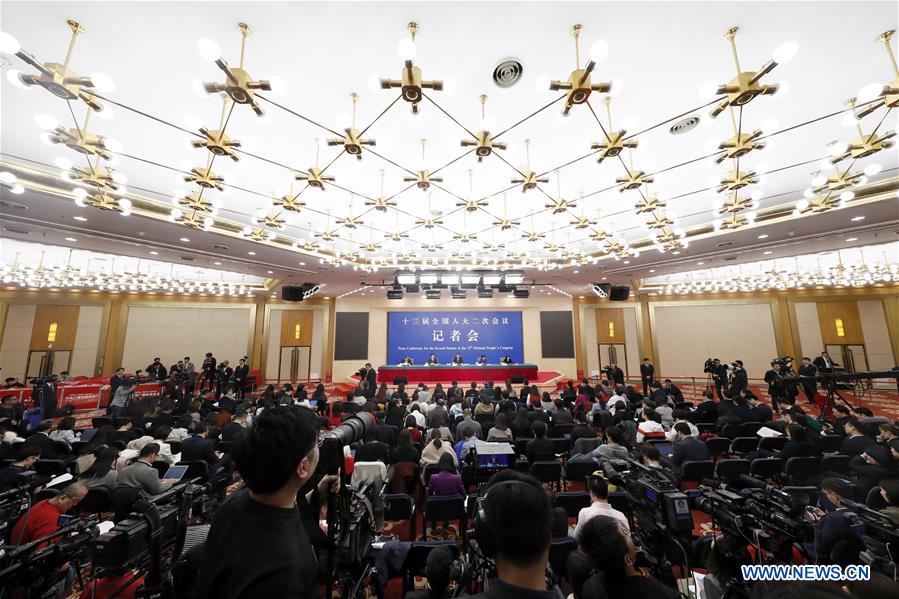 (TWO SESSIONS)CHINA-BEIJING-NPC-PRESS CONFERENCE (CN)