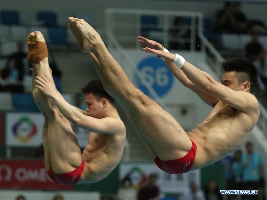 (SP)CHINA-BEIJING-DIVING-FINA DIVING WORLD SERIES 2019(CN)