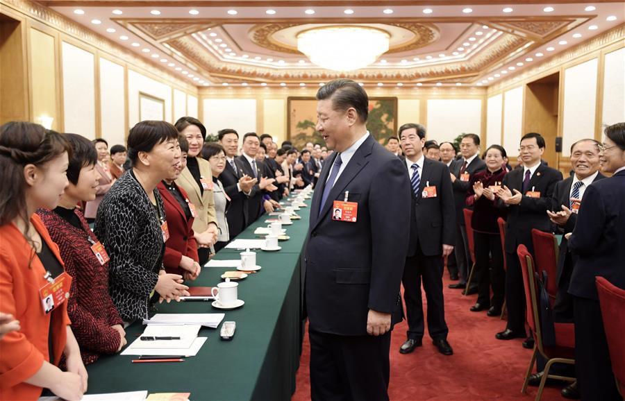 (TWO SESSIONS)CHINA-BEIJING-XI JINPING-NPC-DELIBERATION (CN)