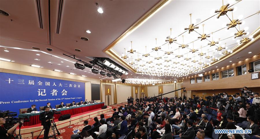 (TWO SESSIONS)CHINA-BEIJING-NPC-PRESS CONFERENCE (CN)