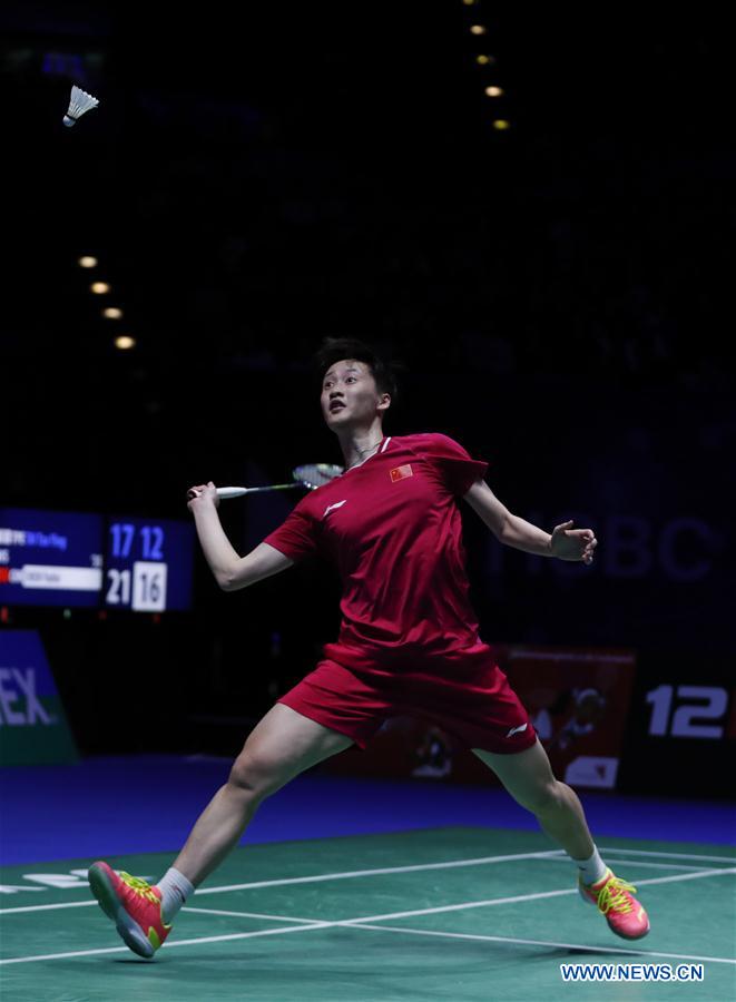 (SP)BRITAIN-BIRMINGHAM-BADMINTON-ALL ENGLAND OPEN-WOMEN'S SINGLE