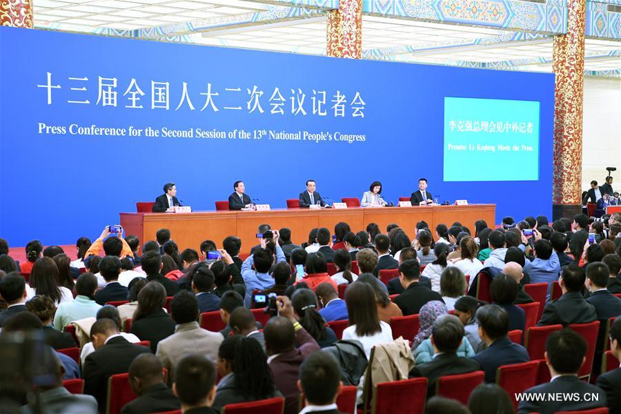 (TWO SESSIONS)CHINA-BEIJING-PREMIER-PRESS CONFERENCE (CN)