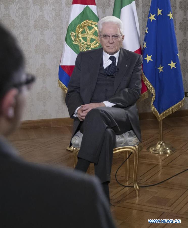 ITALY-ROME-PRESIDENT-SERGIO MATTARELLA