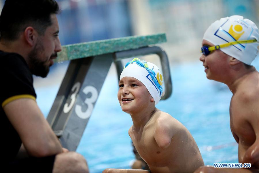 (SP)BOSNIA AND HERZEGOVINA-SARAJEVO-SWIMMING-ISMAIL ZULFIC