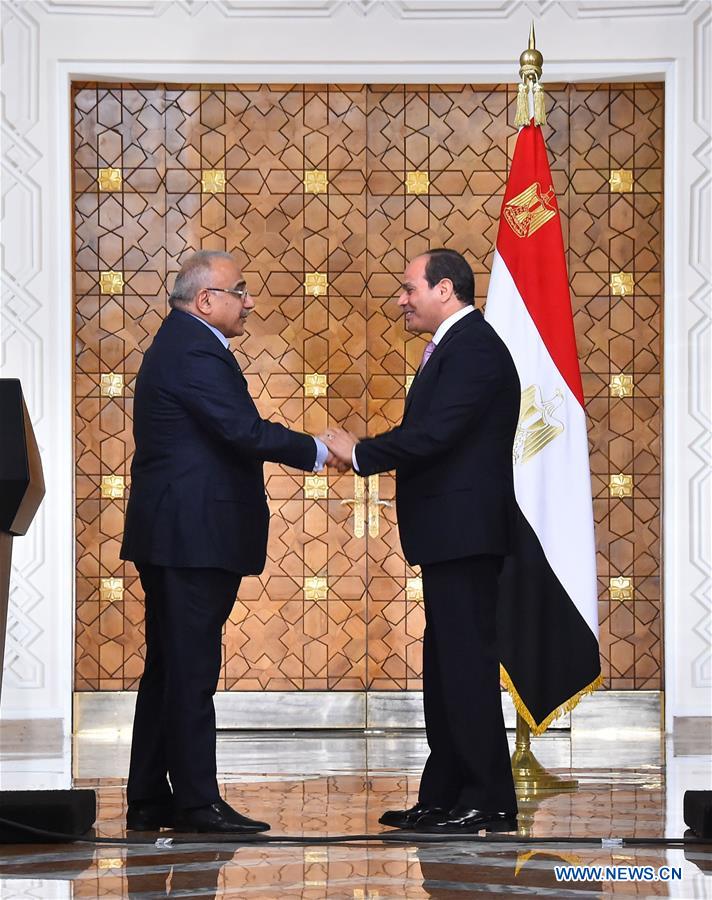 EGYPT-CAIRO-IRAQI PRIME MINISTER-VISIT