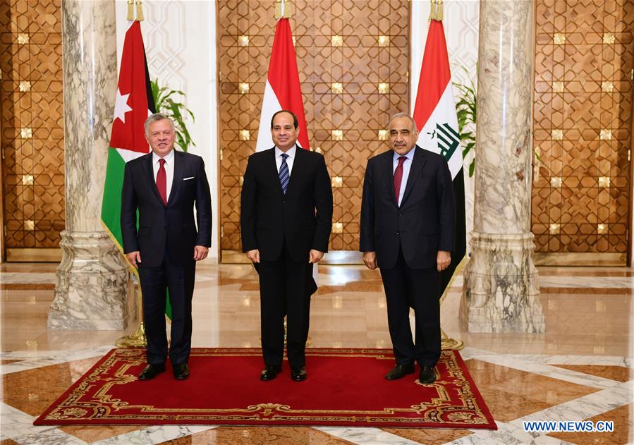 EGYPT-CAIRO-EGYPT-JORDAN-IRAQ-TRIPARTITE SUMMIT