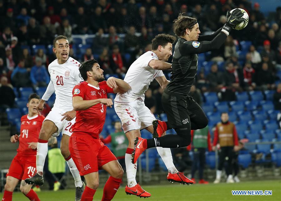 (SP)SWITZERLAND-BASEL-UEFA EURO 2020 QUALIFIER-GROUP D-SWITZERLAND VS DENMARK