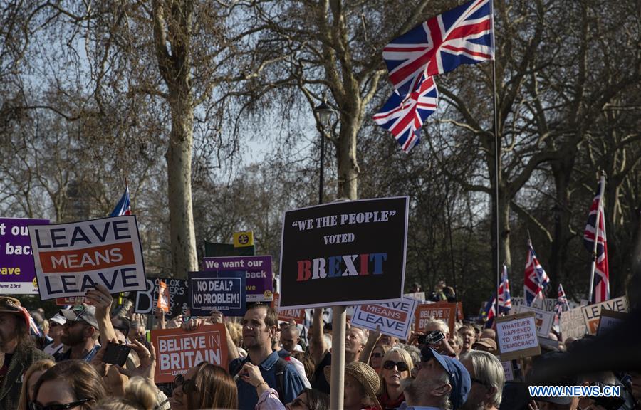 BRITAIN-LONDON-BREXIT DEAL-REJECTION