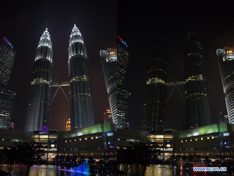 MALAYSIA-KUALA LUMPUR-EARTH HOUR