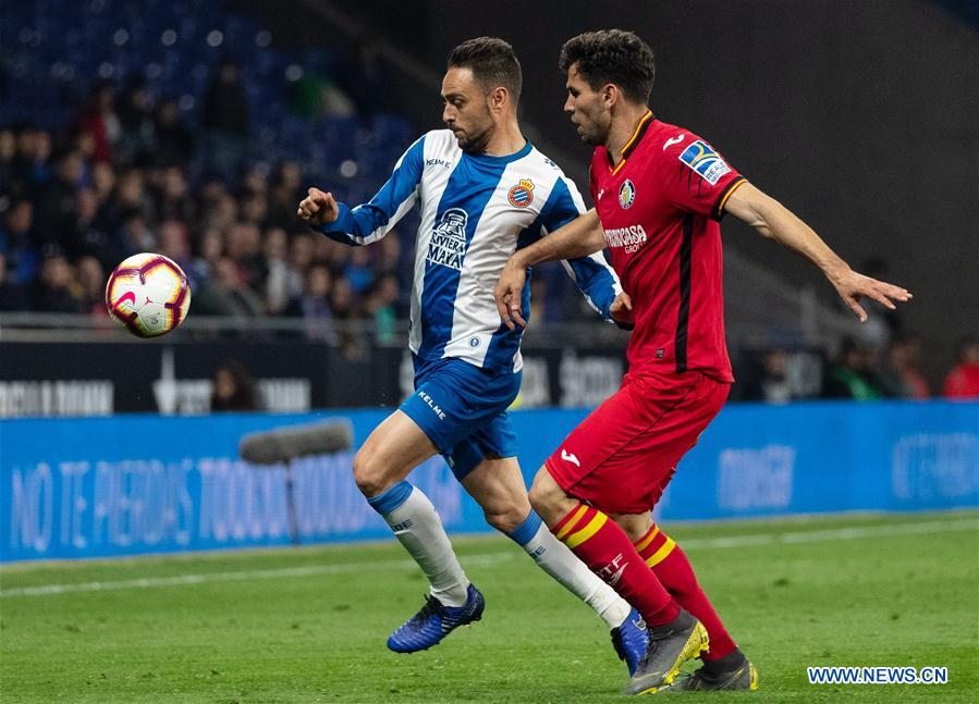 (SP)SPAIN-BARCELONA-SOCCER-SPANISH LEAGUE-ESPANYOL VS GETAFE