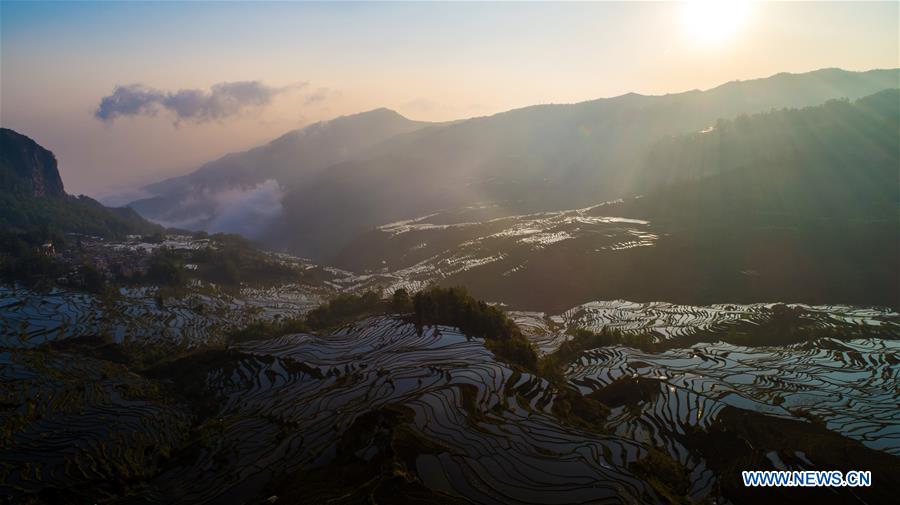 CHINA-YUNNAN-HANI TERRACED FIELDS-VIEWS (CN)