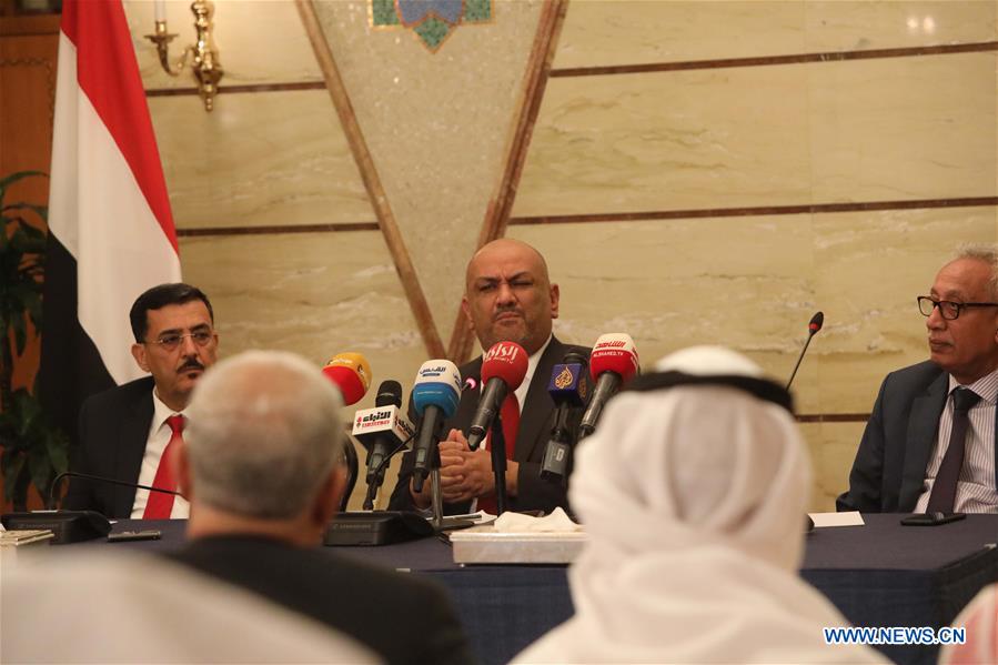 KUWAIT-KUWAIT CITY-YEMEN-FM-PRESS CONFERENCE