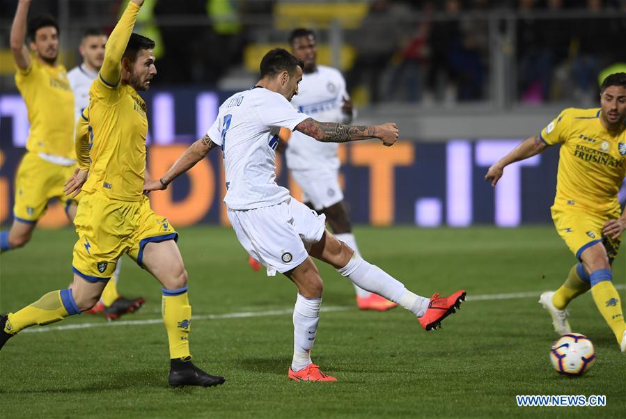 (SP)ITALY-FROSINONE-SOCCER-SERIE A-FROSINONE VS INTER