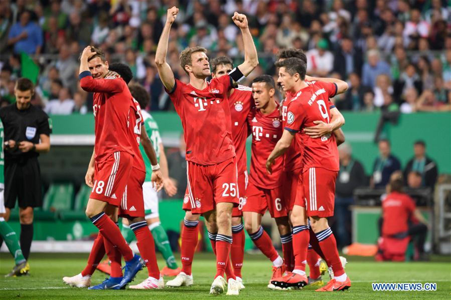 (SP)GERMANY-BREMEN-SOCCER-GERMAN CUP-BREMEN VS BAYERN MUNICH