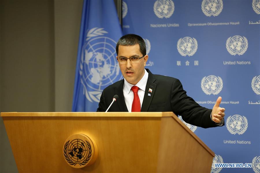 UN-VENEZUELA-FOREIGN MINISTER-PRESS CONFERENCE