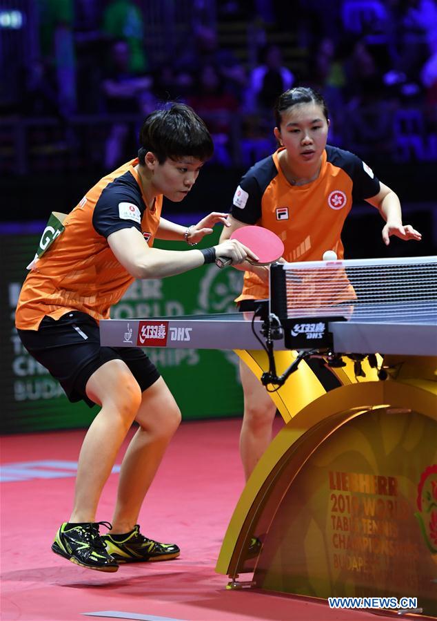 (SP)HUNGARY-BUDAPEST-TABLE TENNIS-WORLD CHAMPIONSHIPS-DAY 5