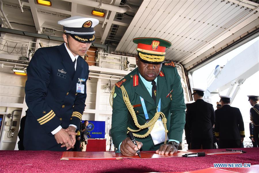 CHINA-QINGDAO-PLA NAVY-70TH ANNIVERSARY-FOREIGN DELEGATIONS-VISIT (CN)