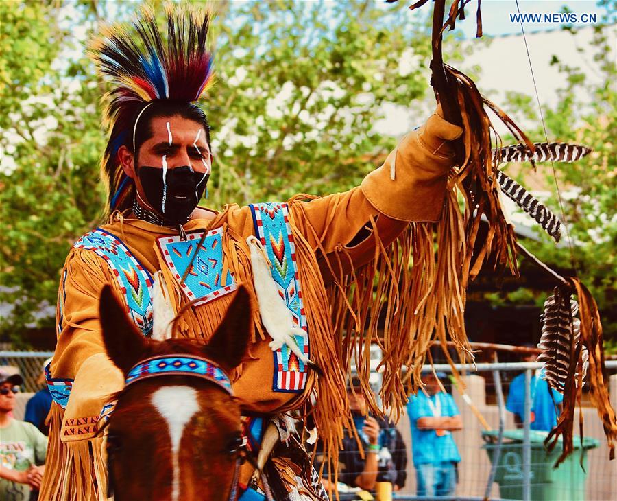 U.S.-NEW MEXICO-ALBUQUERQUE-POWWOW