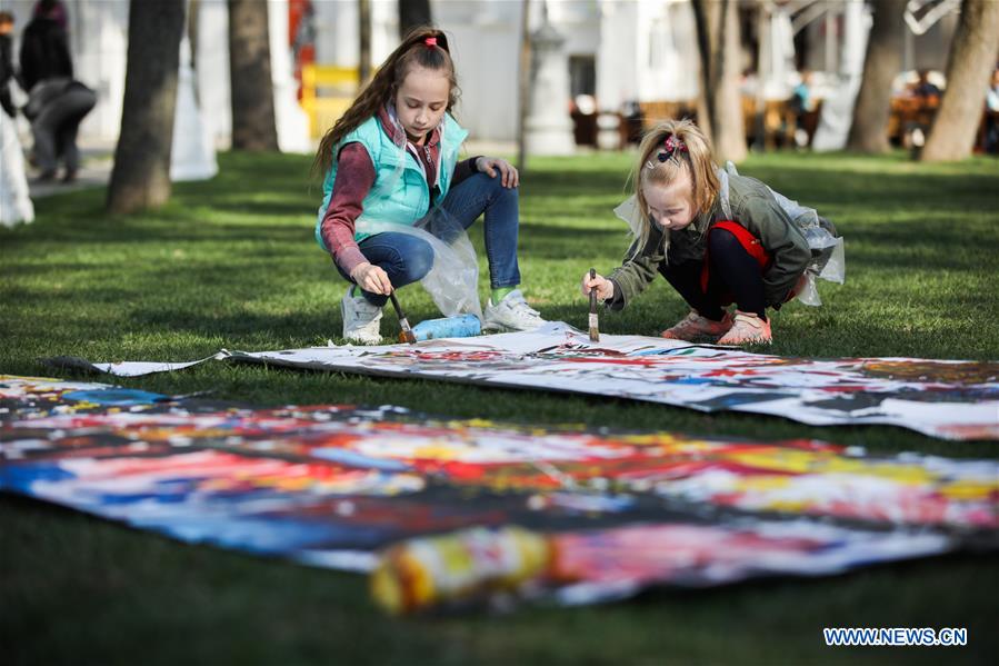 RUSSIA-MOSCOW-SPRING AND LABOR CELEBRATION