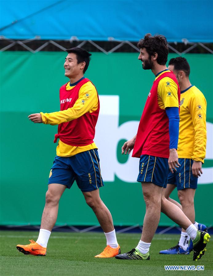 (SP)SPAIN-BARCELONA-RCD ESPANYOL-TRAINING