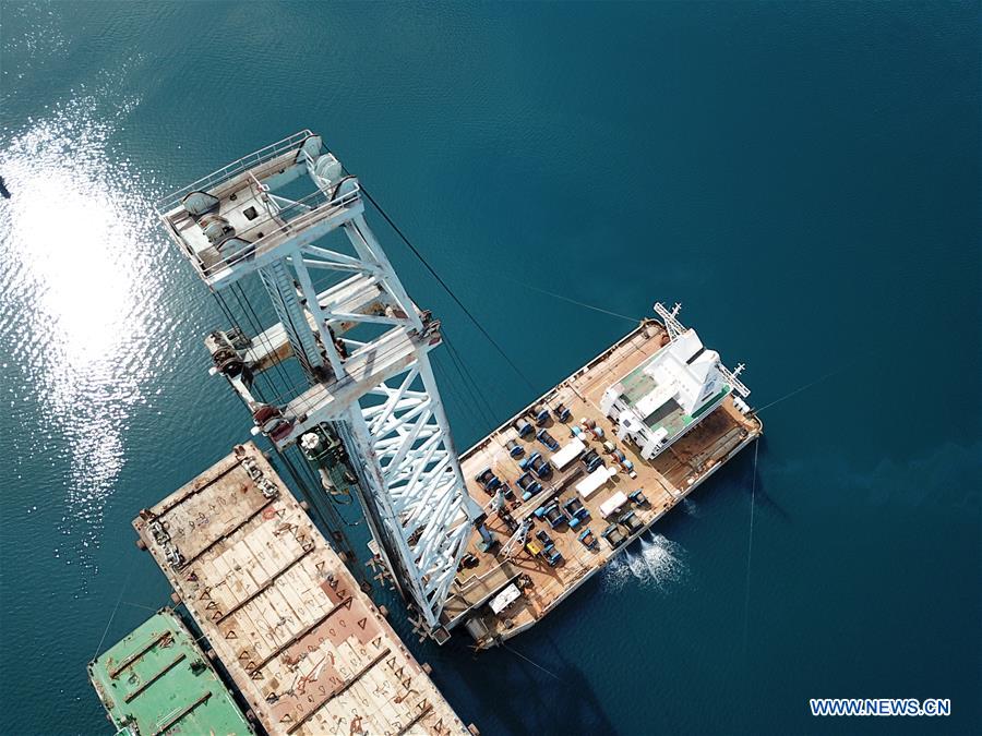 CROATIA-KOMARNA-PELJESAC BRIDGE-CONSTRUCTION