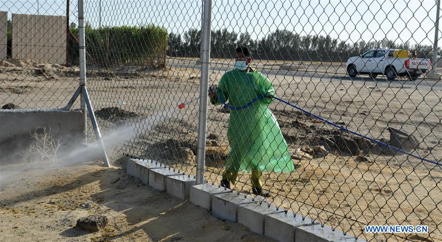 KUWAIT-AHMADI GOVERNORATE-LOCUSTS-PESTICIDE SPRAYING CAMPAIGN