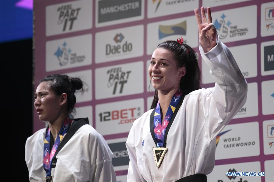 (SP) BRITAIN-MANCHESTER-TAEKWONDO-WORLD CHAMPIONSHIP-DAY 3