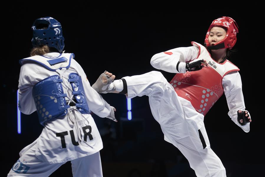 (SP)BRITAIN-MANCHESTER-TAEKWONDO-WORLD CHAMPIONSHIP-DAY 5