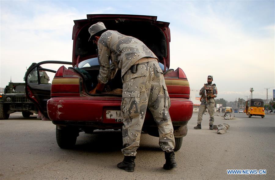 AFGHANISTAN-NANGARHAR-SECURITY CHECKPOINT