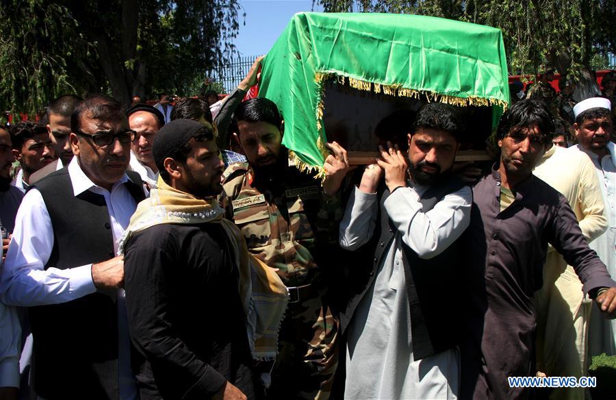 AFGHANISTAN-NANGARHAR-FUNERAL-MOSQUE EXPLOSION