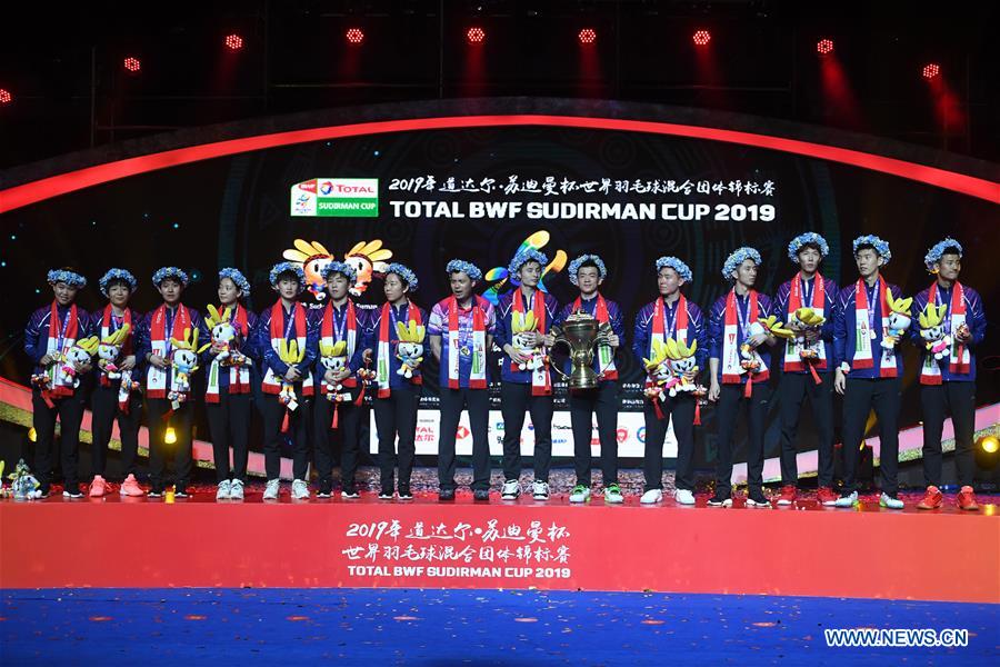 (SP)CHINA-NANNING-BADMINTON-SUDIRMAN CUP 2019(CN)