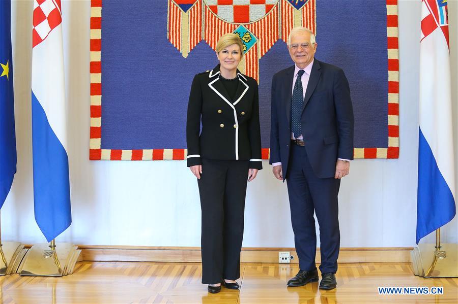 CROATIA-ZAGREB-SPANISH FM-VISIT