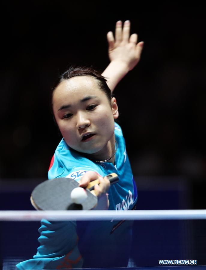 (SP)CHINA-SHENZHEN-TABLE TENNIS-CHINA OPEN-WOMEN'S SINGLES (CN)