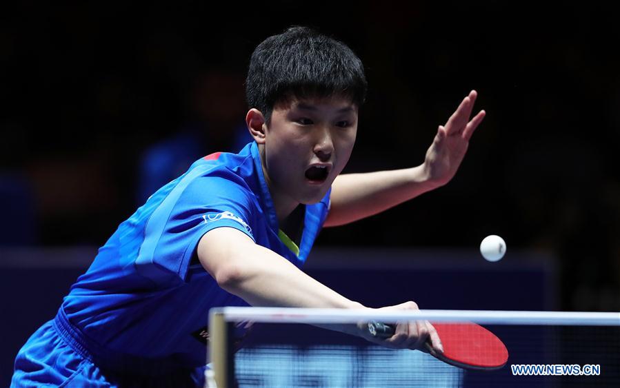 (SP)CHINA-SHENZHEN-TABLE TENNIS-CHINA OPEN-MEN'S SINGLES-SEMIFINAL (CN)