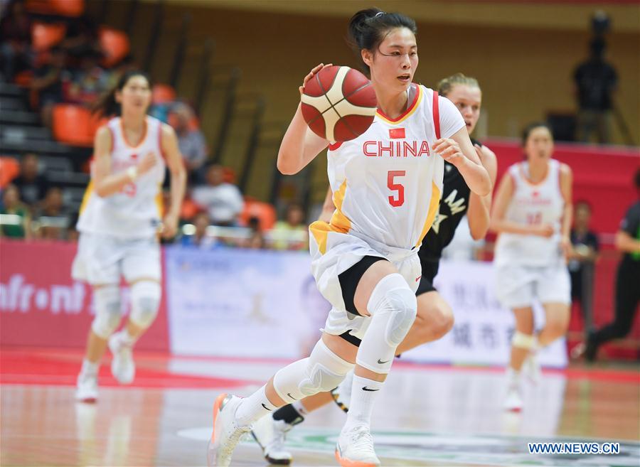 (SP)CHINA-HAIAN-BASKETBALL-INTERNATIONAL WOMEN'S CHALLENGE (CN)