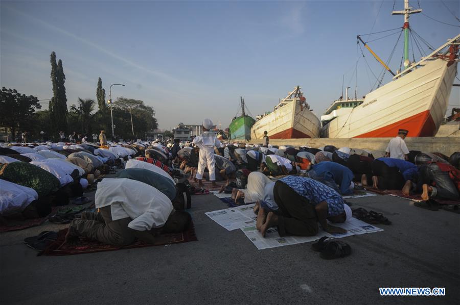 INDONESIA-JAKARTA-EID AL-FITR-CELEBRATION