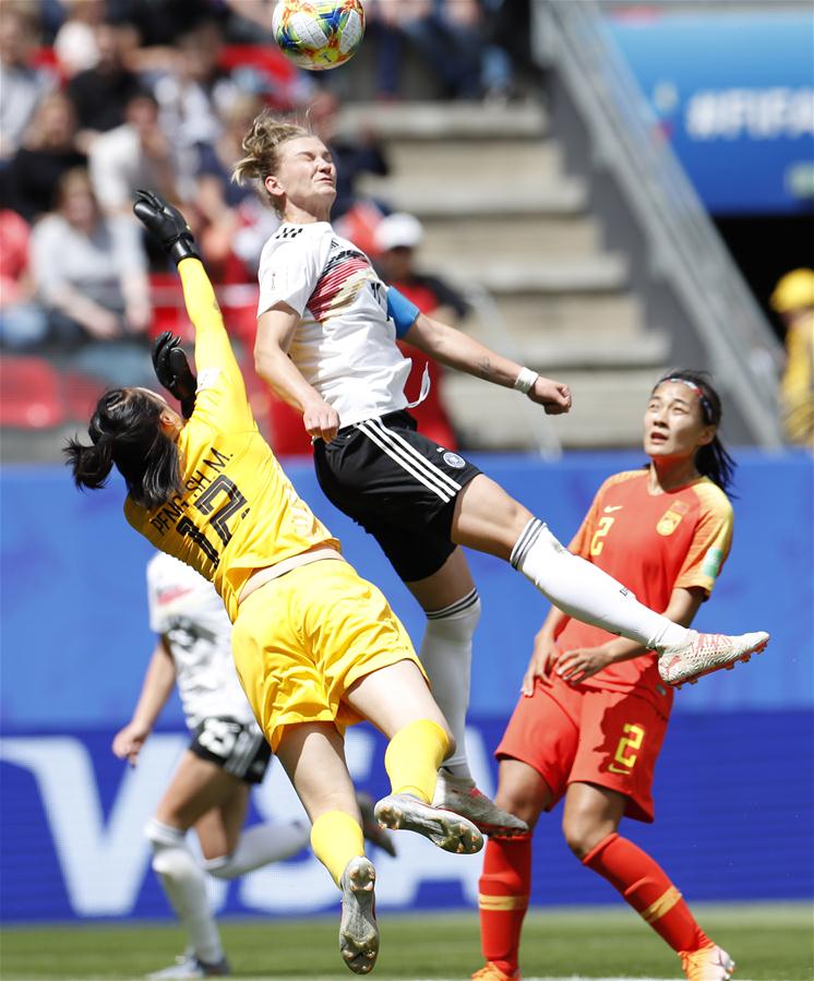 (SP)FRANCE-RENNES-2019 FIFA WOMEN'S WORLD CUP-GROUP B-GER VS CHN