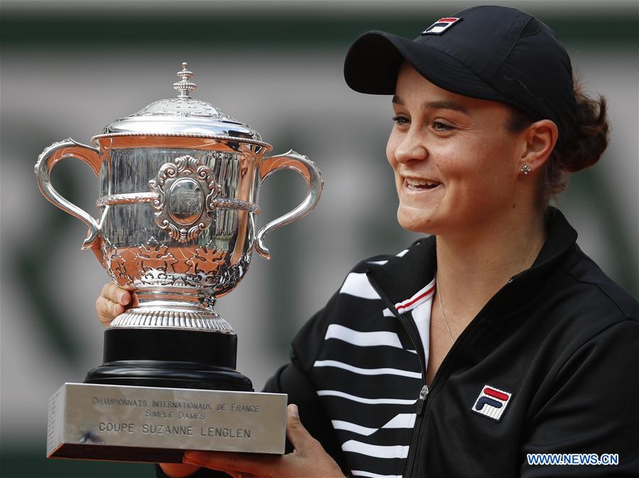 (SP) FRANCE-PARIS-TENNIS-ROLAND GARROS-WOMEN'S SINGLES FINAL