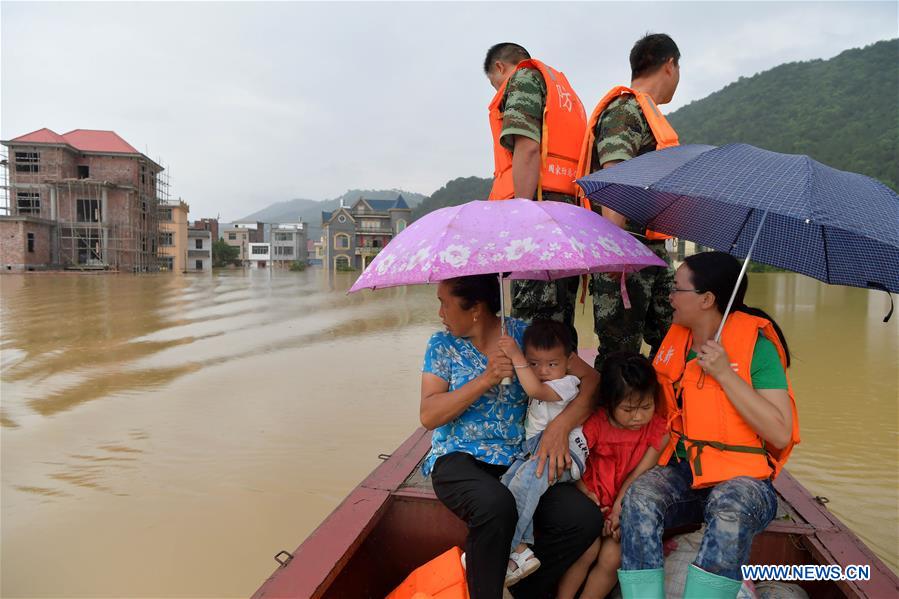 CHINA-JIANGXI-YONGXIN COUNTY-HEAVY RAIN-FLOOD (CN) 