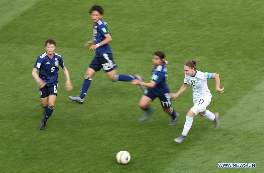 (SP)FRANCE-PARIS-2019 FIFA WOMEN'S WORLD CUP-GROUP D-ARG VS JPN