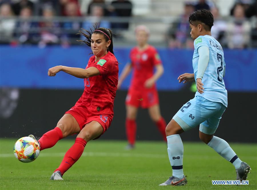 (SP)FRANCE-REIMS-SOCCER-FIFA WOMEN'S WORLD CUP-USA VS THA