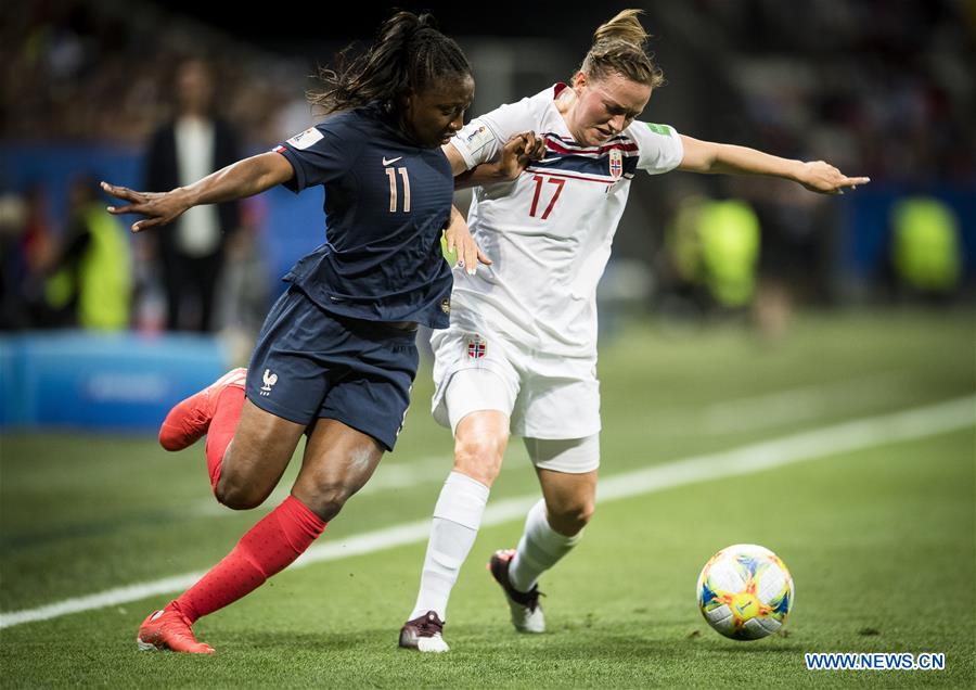 (SP)FRANCE-NICE-2019 FIFA WOMEN'S WORLD CUP-GROUP A-FRANCE VS NORWAY