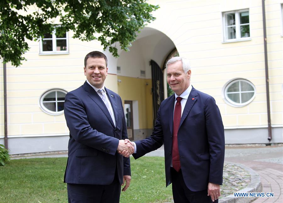 ESTONIA-TALLINN-PM-FINLAND-PM-MEETING