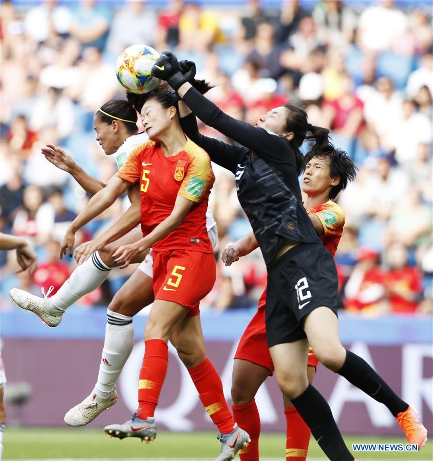 (SP)FRANCE-LE HAVRE-2019 FIFA WOMEN'S WORLD CUP-GROUP B-CHINA-SPAIN